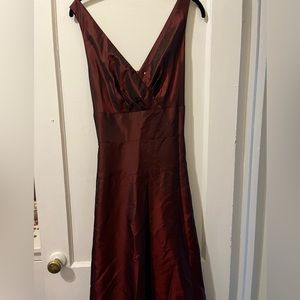 Gorgeous Vintage Maroon Dress